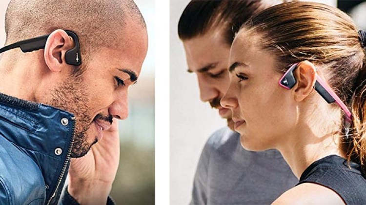 Aftershokz Trekz Titanium enable people to listen to music or podcasts, while keeping their ears completely open