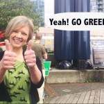 Jonina Campbell, Green Party candidate in New Westminster