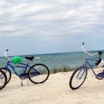 How to Protect Yourself wCycling in the Summer Sun - Bikes on a Florida beach