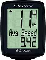 No. 7: SIGMA BC 7.16 Wireless OR Wired Bike Computer